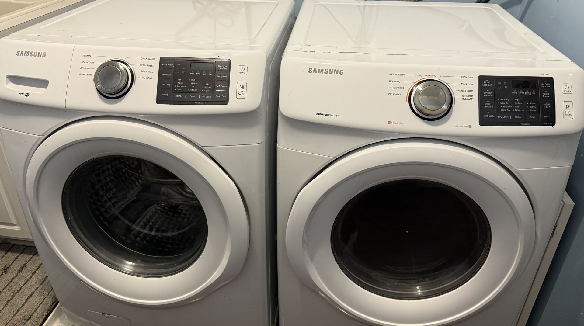 USED Samsung Washer and Gas Dryer 