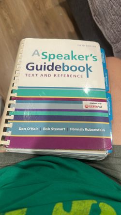 A Speakers Guidebook