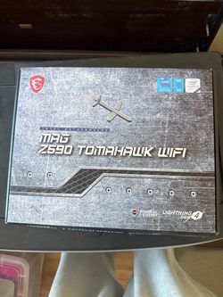MSI MAG Z590 TOMAHAWK WIFI ATX Gaming Motherboard (LGA 1200)