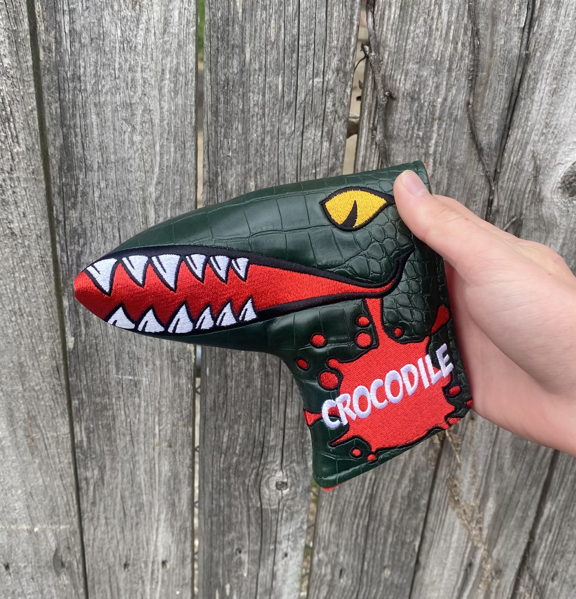 Crocodile Putter Headcover