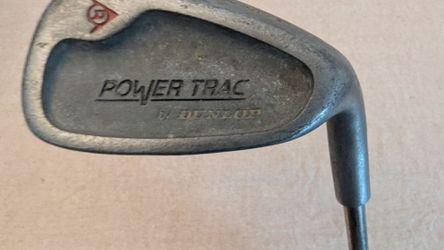 Dunlop Power Trac Pitching Wedge RH Regular Flex Steel Shaft Stainless Silver