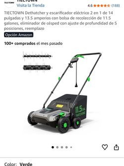 Dethatcher y escarificador eléctricos