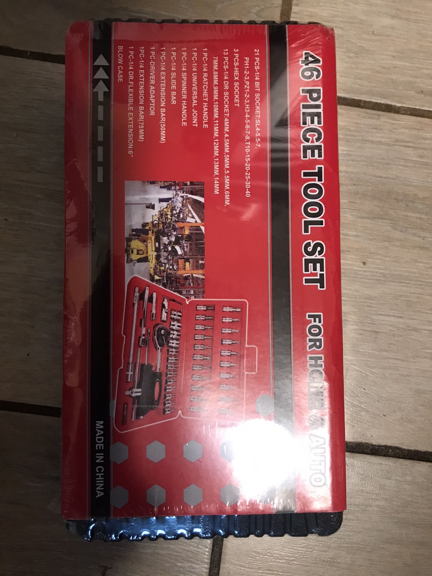 Socket Wrench 46 Pieces