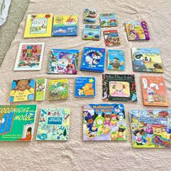 Toddler Hard cover and board books, all for $35