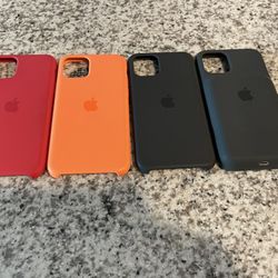 iPhone 11pro 3 Silicone Case And Battery Case 