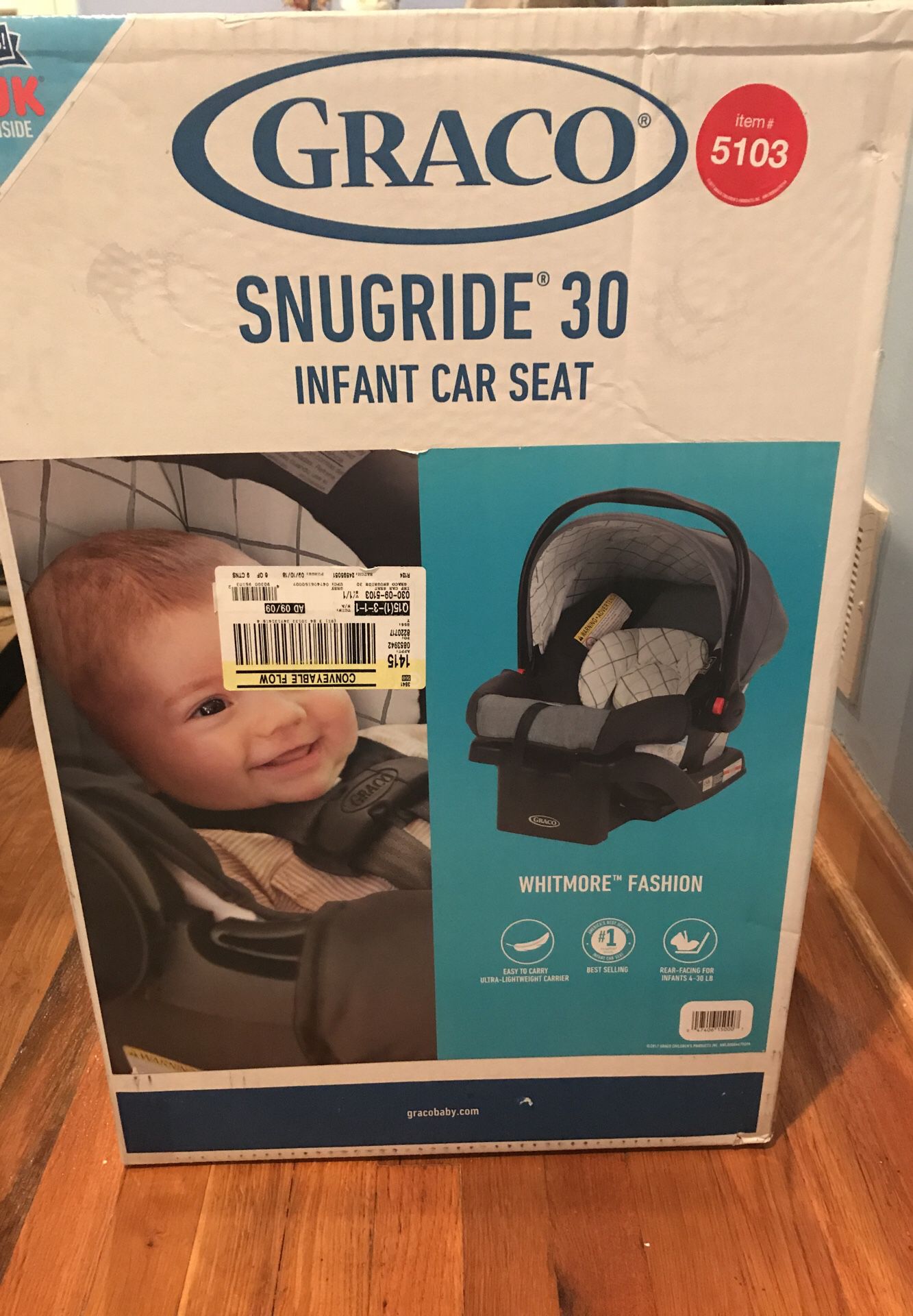 Infant car seat new!!! Es nuevo
