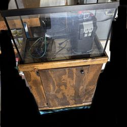 Fish tank and stand