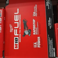 Milwaukee New Grinder 41/2"-5" Fuel