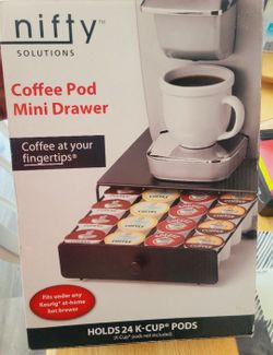 Keurig Coffee Pod Mini Drawer NEW!