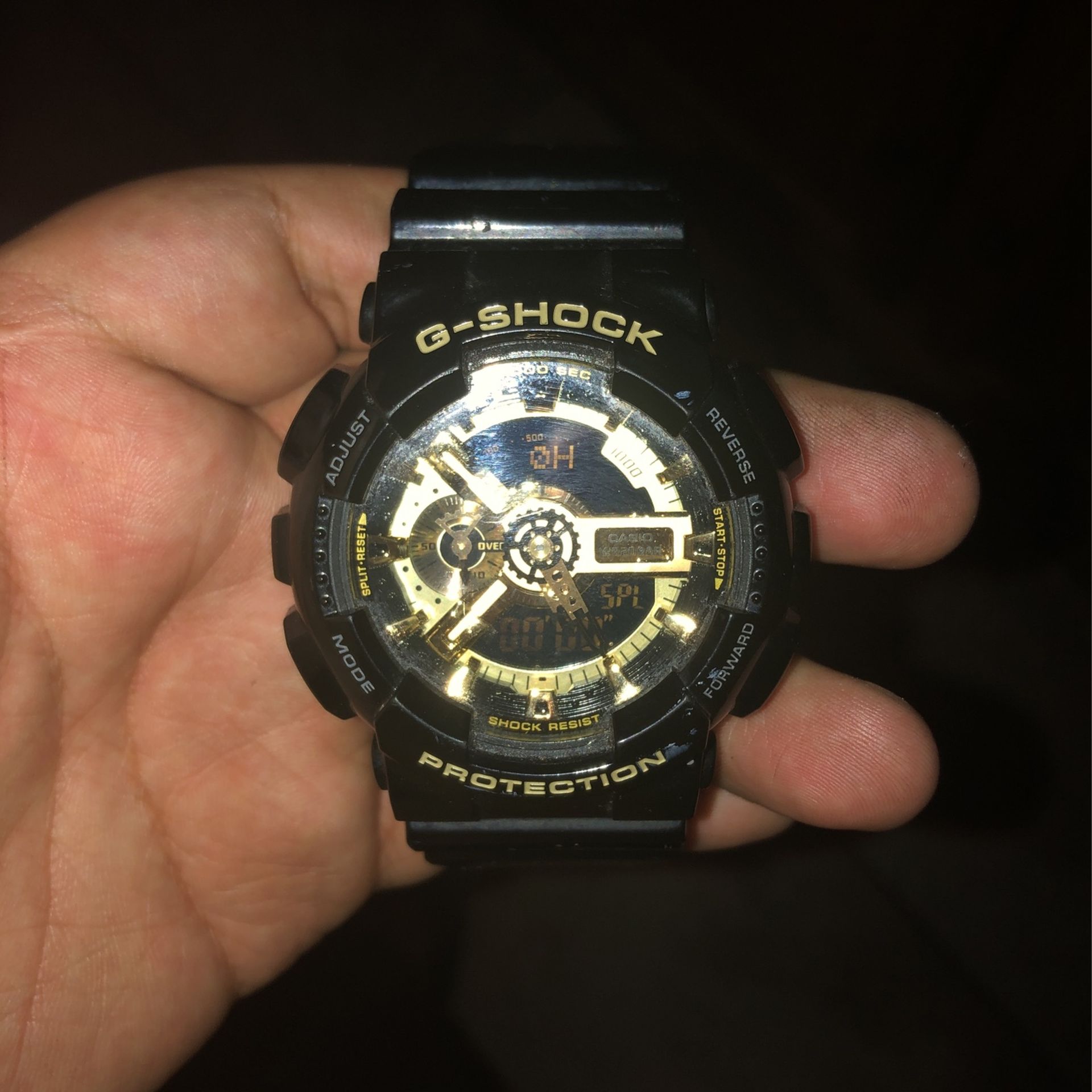 Gold And Black G Shock