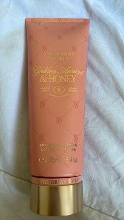 VS lotion ; Golden apricot and honey