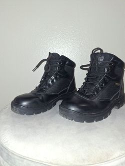 SKETCHERS MEN WASCANA BENEN TACTICAL WORK BOOTS, WATERPROOF  SIZE 9.5