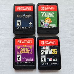 Nintendo Switch Game  - Zelda,  Pokémon,  Hogwarts,  MLB