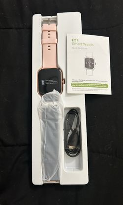 Letsfit Pink/ Gold Bezel SMART WATCH
