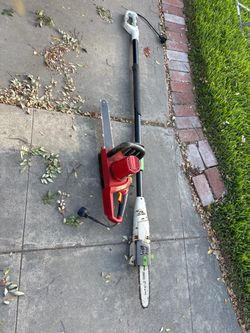 Electric  Pole chainsaw and electric chainsaw