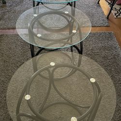 Glass Coffee Tables (3)