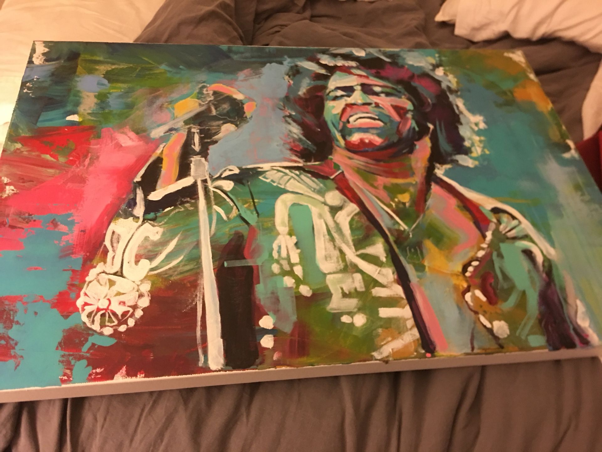 James Brown Painting