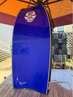 HIC -ETR  Hawaiian Island Creations Bodyboard 38 inch blue and black