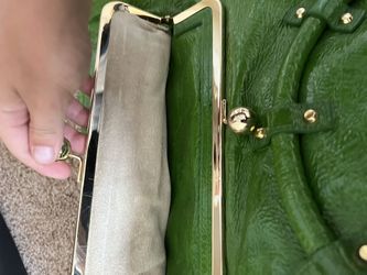 GoldenBleu Vintage Green Bag