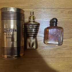 JPG le male elixir And Stronger With You EDT