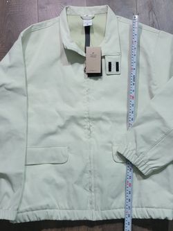 Nike Tech Pack Storm-FIT Jacket Mens XL Loose Fit Mint Green FullZip Windbreaker
