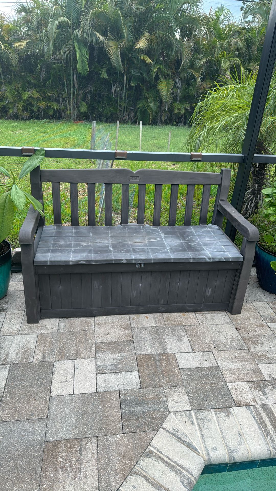 Outdoor Storage Bench