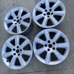 4 - 17x7 5x114.3 5x4.5 Stock Nissan 350z 370z Maxima G35 G37 Altima Civic Accord Wheels Rims !!!!!