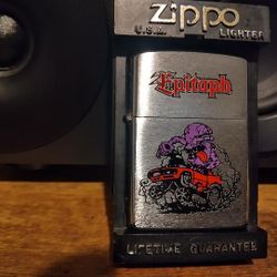 Vintage Unused Epitaph Zippo Lighter