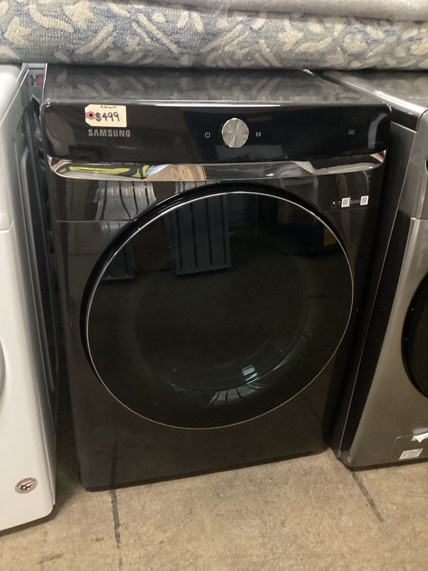 Samsung Smart Dial 7.6 cu.ft. Electric Dryer with OptiWash