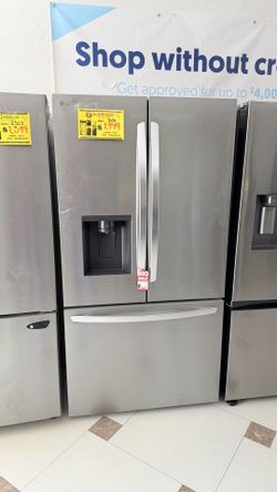 THREE DOORS STAINLESS STEEL LG REFRIGERATORS PRICE NEGOTIABLE