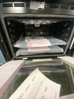 New Café 30” Double Wall Oven – Matte Black 🖤