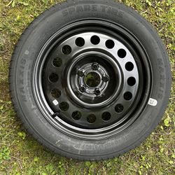 Emergency Compact Spare Wheel R17, 5x108