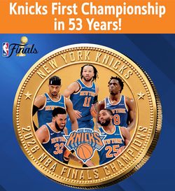 Limited Edition New York Knicks Coin