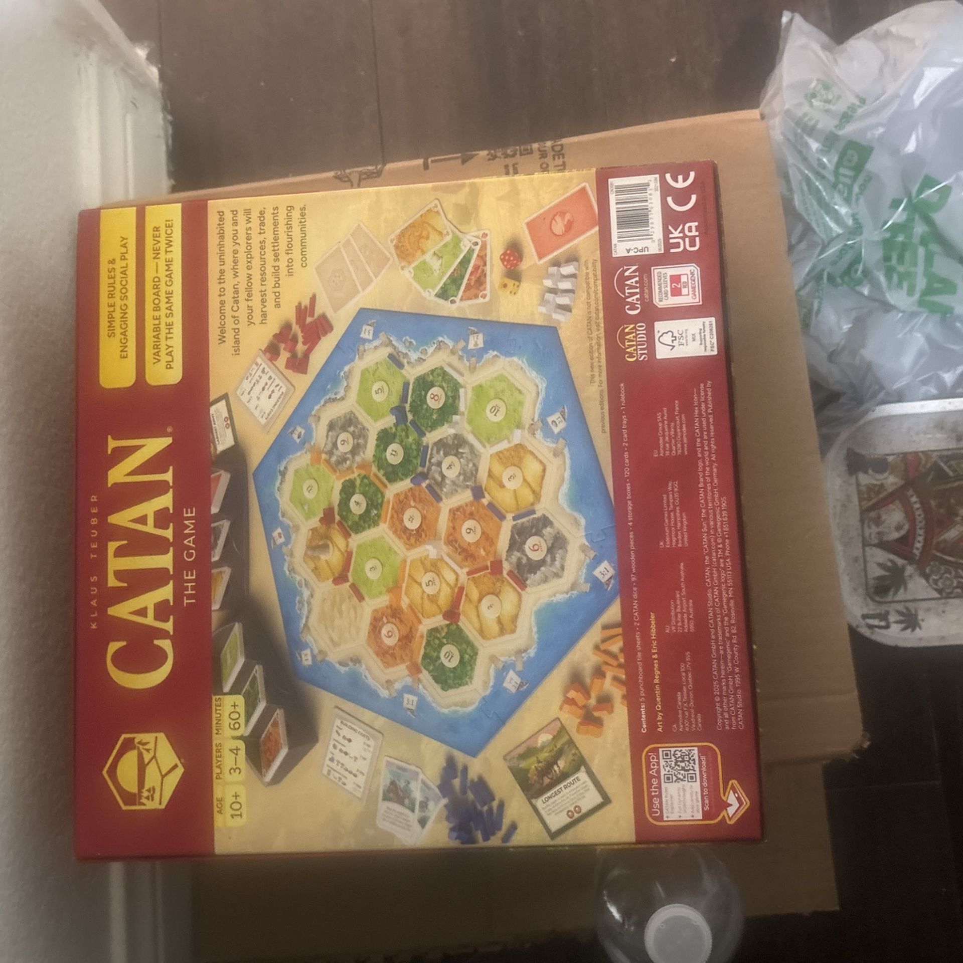 Catan Board Game 