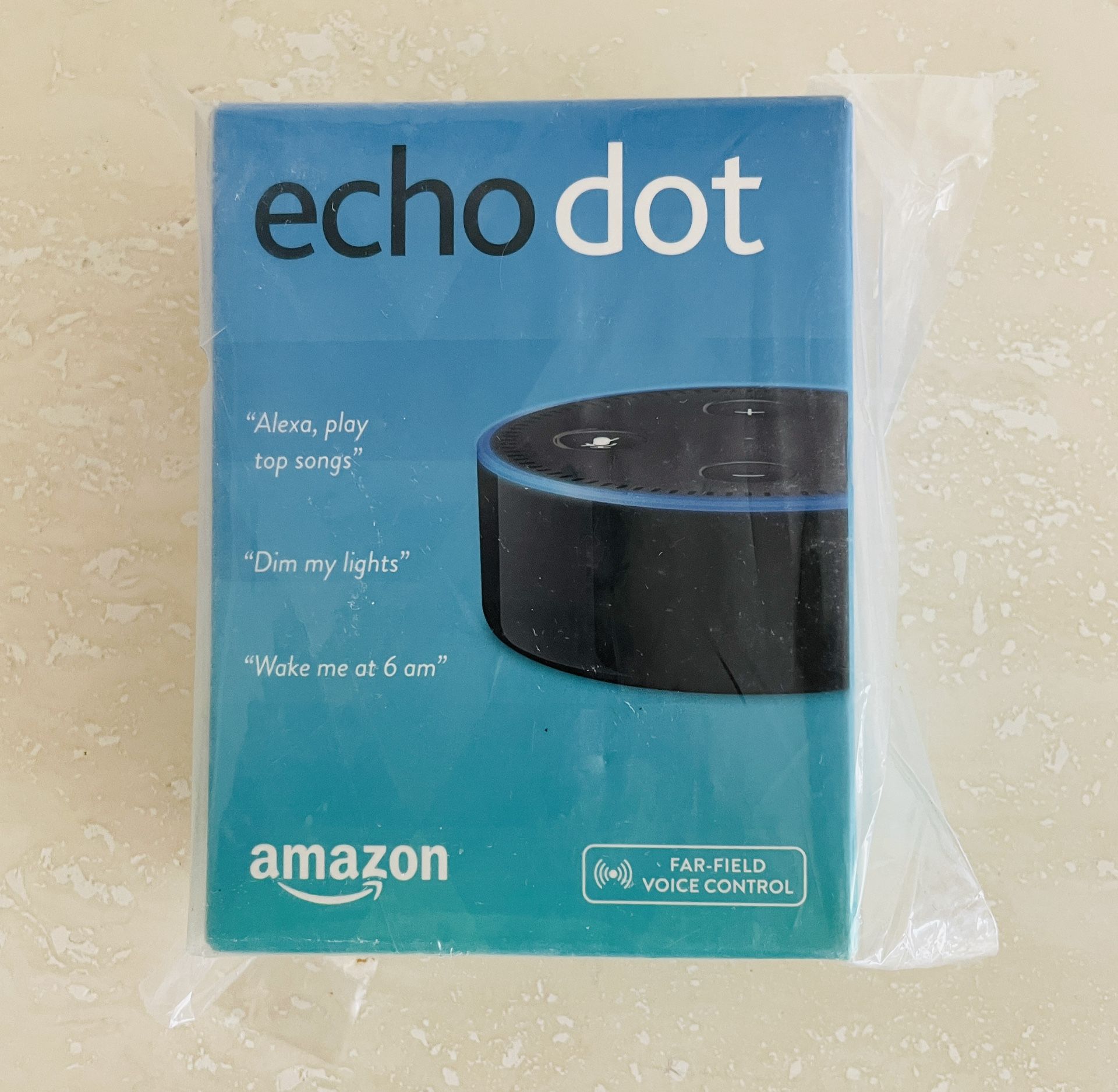 Amazon Echo Dot (2nd Generation) Smart Speaker Black Alexa 2017 New Sealed