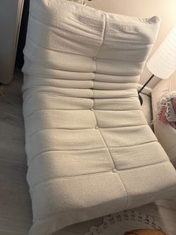 White Lounge Chair / Accent Chair