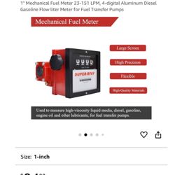 Mechanical Fuel Meter 
