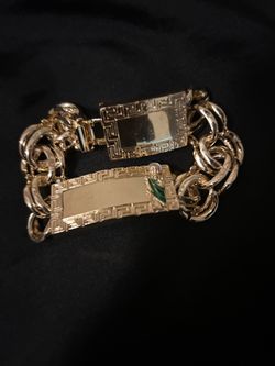 San Judas Exclava chino oro lamido 14kt