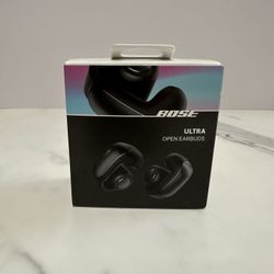 Bose Ultra Open Earbuds Black NEW AND SEALED