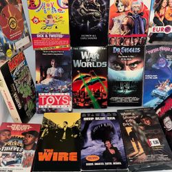 VHS Movies Some New $15 Each  Or 2 For $25