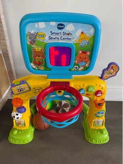 Vtech Smartshots Basketball Soccer Hoops Toy