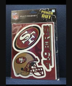 NFL San Francisco  49ers Multi Magnet Sheet 