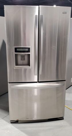 Kenmore 3-Door Stainless Steel Fridge
