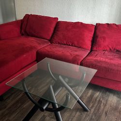 Red couch