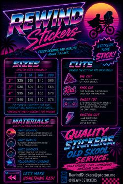 Custom Made Stickers