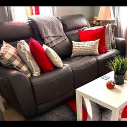 Gray  Recliner Sofa 