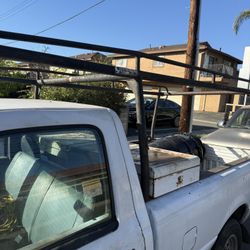 STEEL TRUCK RACK FOR SALE $350 OBO - Currently Installed On A 1994 Ford ranger