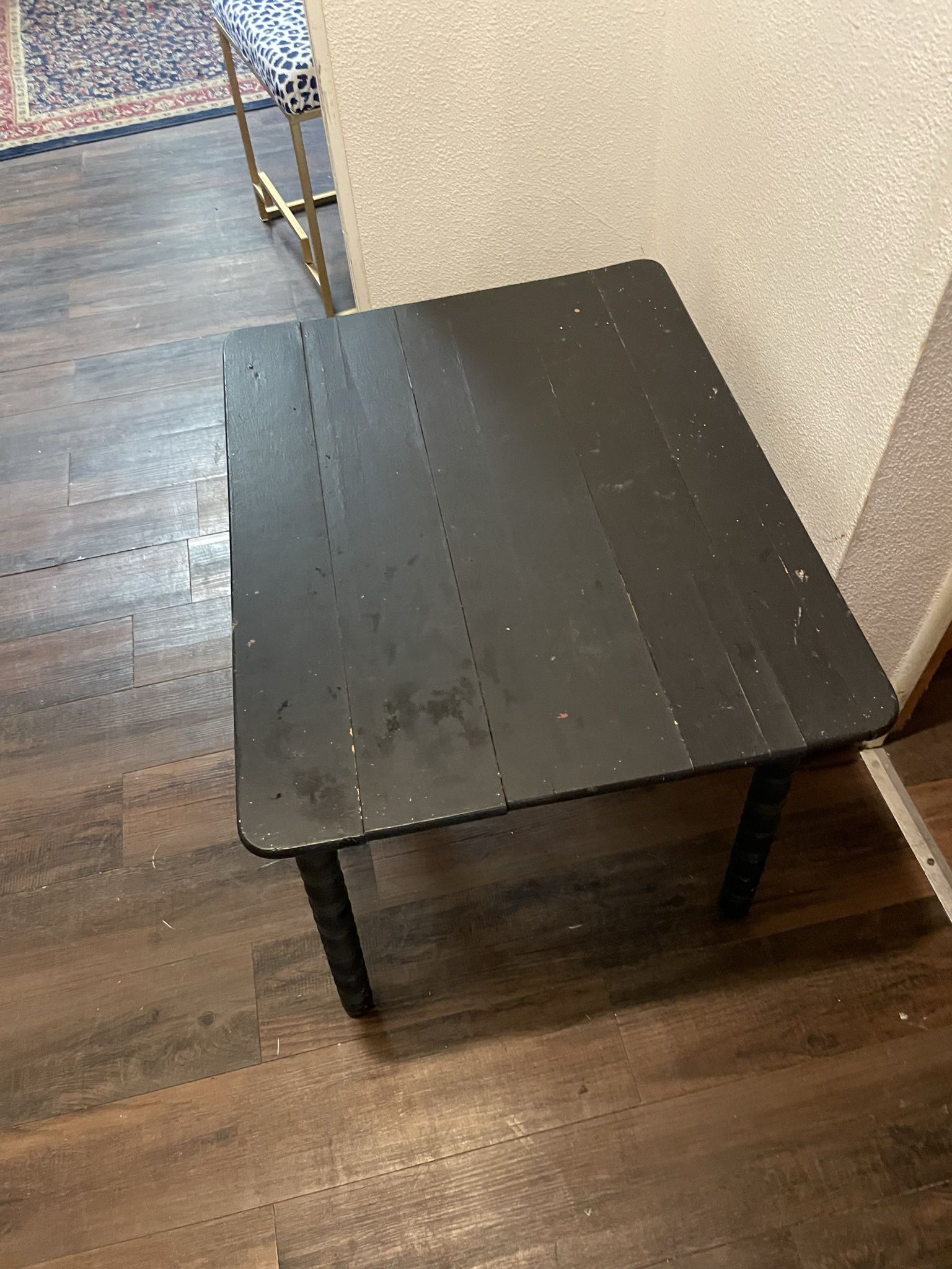 Small Black Table 