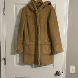 Women’s suede coat