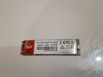 Silicon Power 512GB A55 M.2 SSD SATA III Internal Solid State Drive 2280 SU512GBSS3A